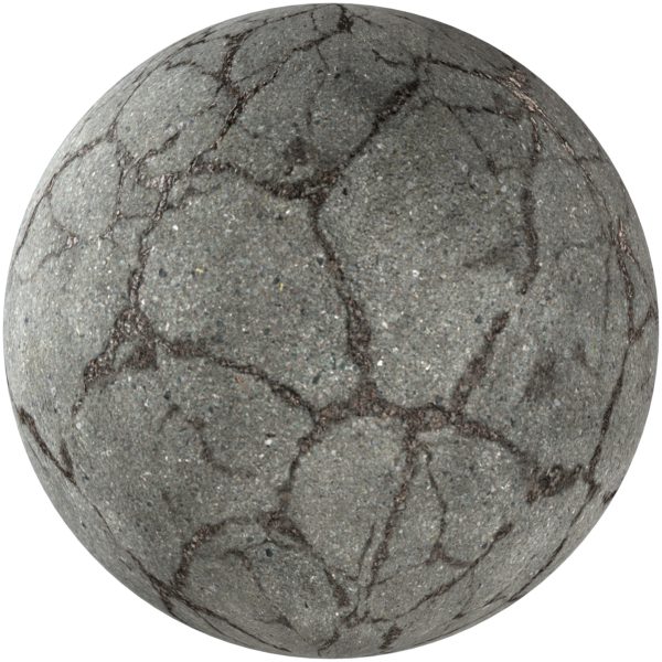 Asphalt Damaged  Grey 01