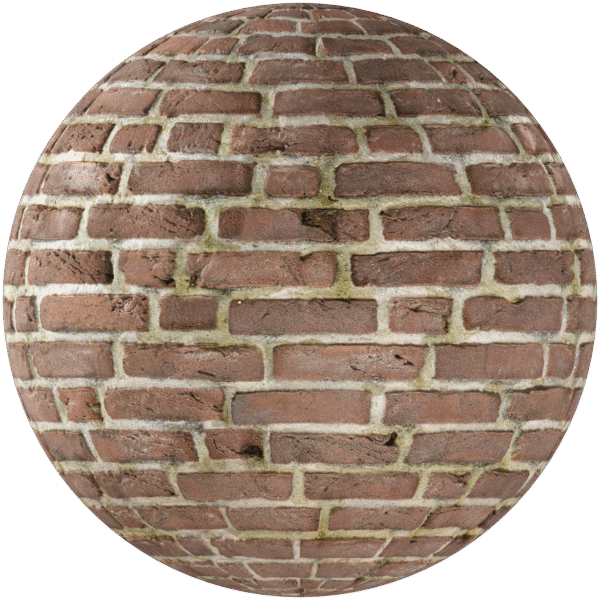 Bricks Wall Common Bond Brown 06