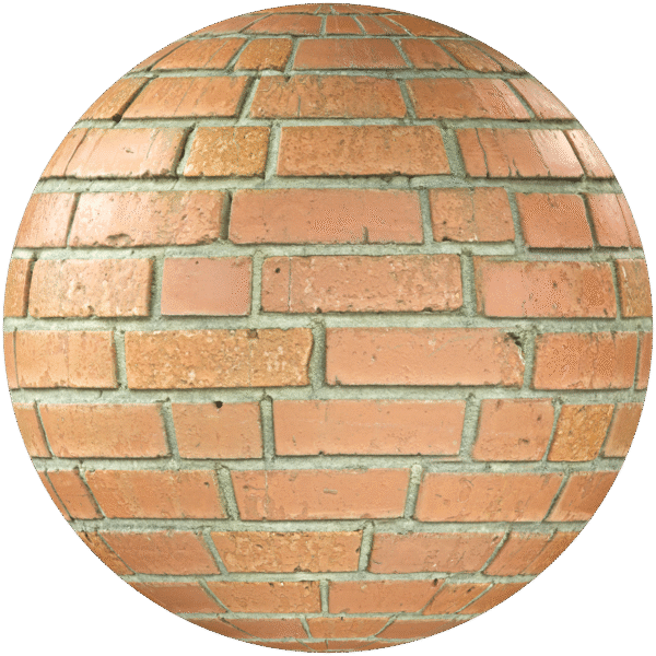 Bricks Wall Common Bond Red 02