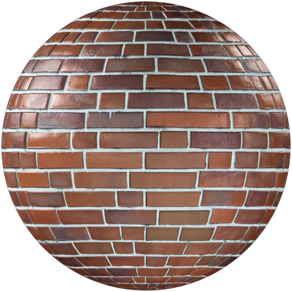 Bricks Wall Common Bond Red 07