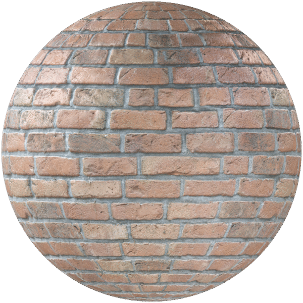 Bricks Wall Common Bond Red 08