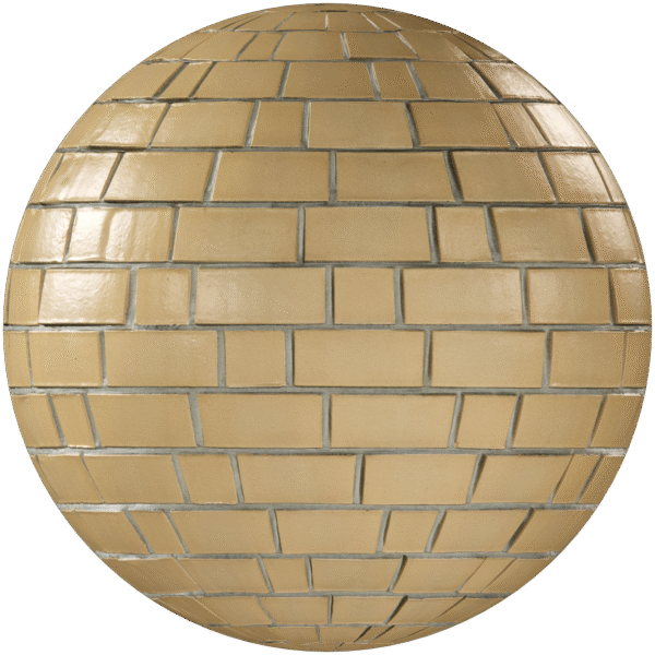 Bricks Wall Common Bond Sand 01