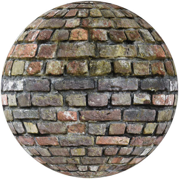 Bricks Wall English Bond Brown 07