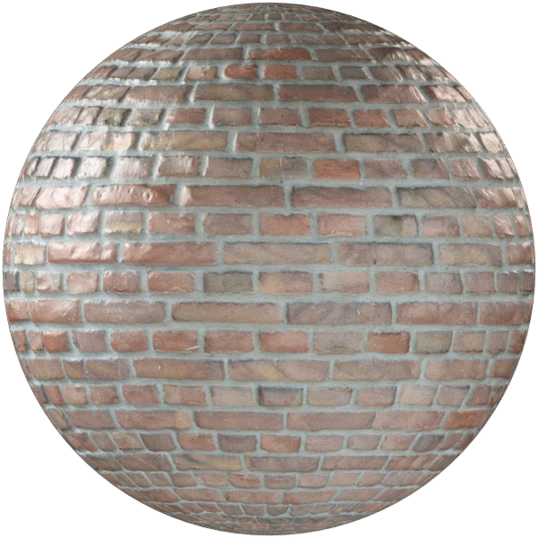 Bricks Wall English Bond Grey 01