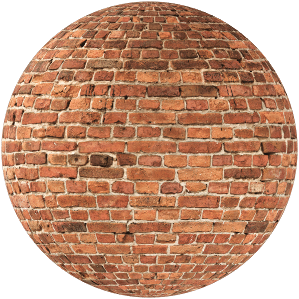 Bricks Wall English Bond Red 08