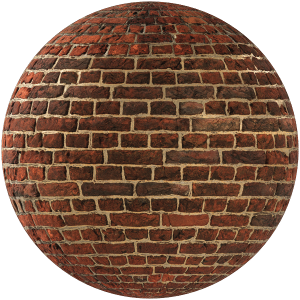 Bricks Wall English Bond Red 14