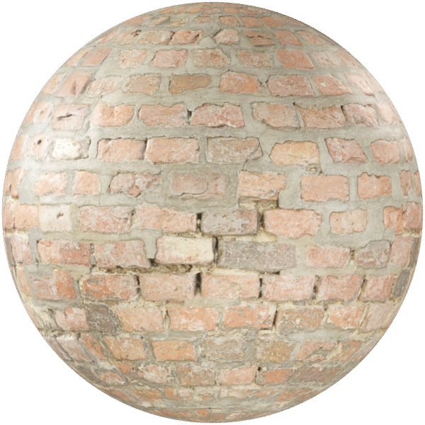 Bricks Wall Running Bond Red 11