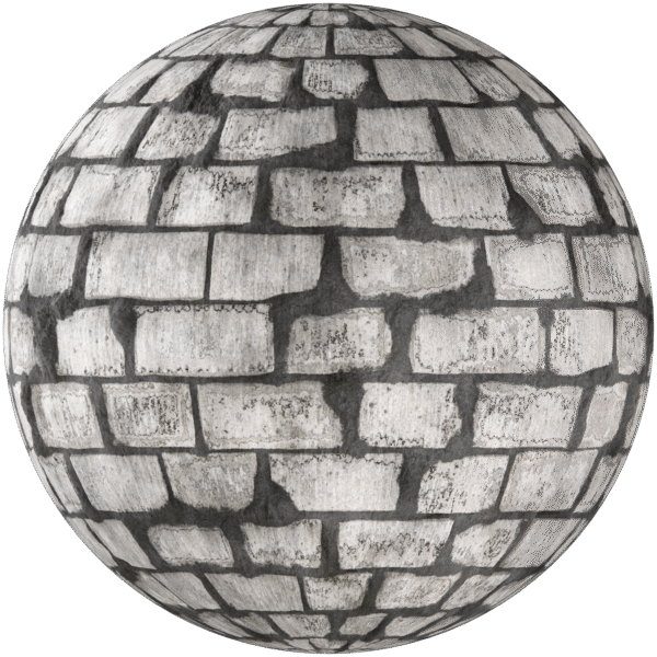 Bricks Wall Running Bond grey 06