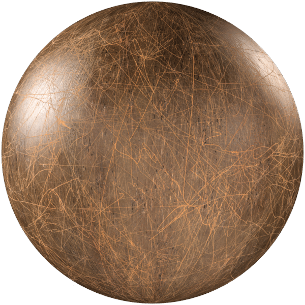 Wood Fine Oak Veneer Brown with Scratches 01