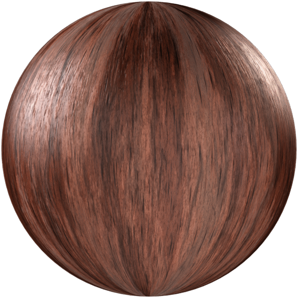 Wood Fine Oak Veneer Dark Red 01