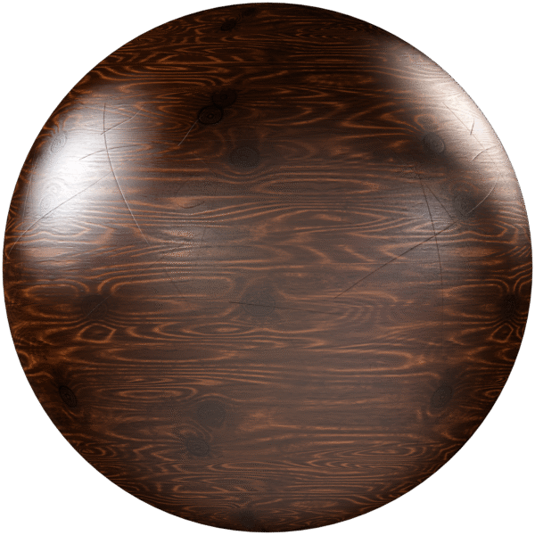 Wood Fine Pine Veneer Dark Brown 01