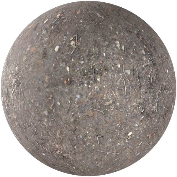 Ground Dirty With Pebbles Brown 01