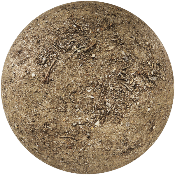 Ground Dirty With Pebbles Brown 02