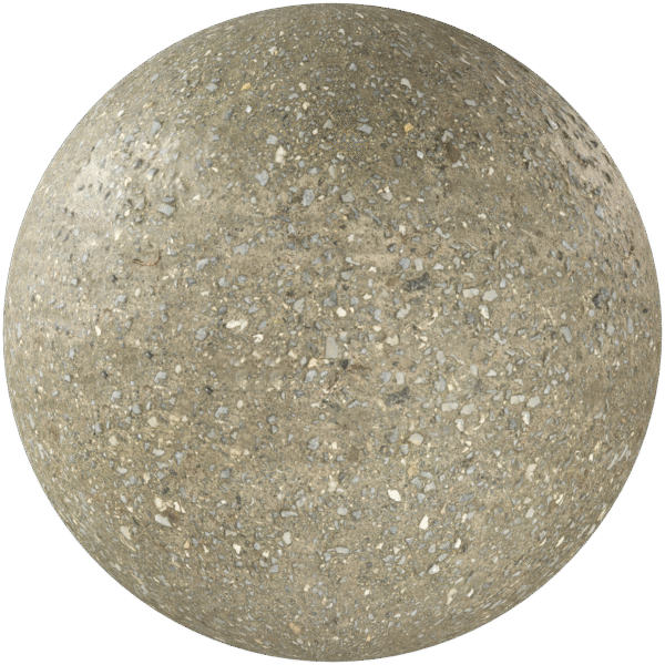 Ground With Pebbles Grey 04