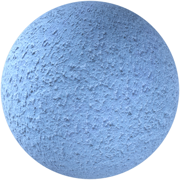 Plaster Scraped Stucco Blue 01