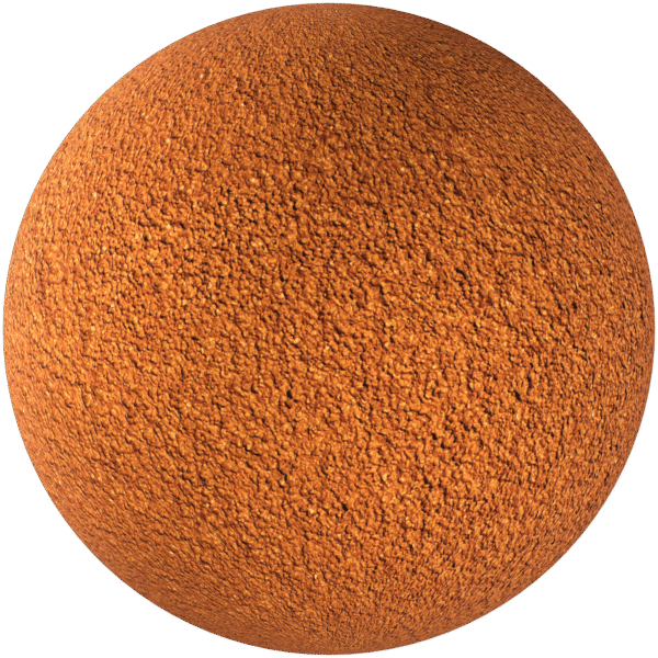 Plaster Scraped Stucco Orange 01