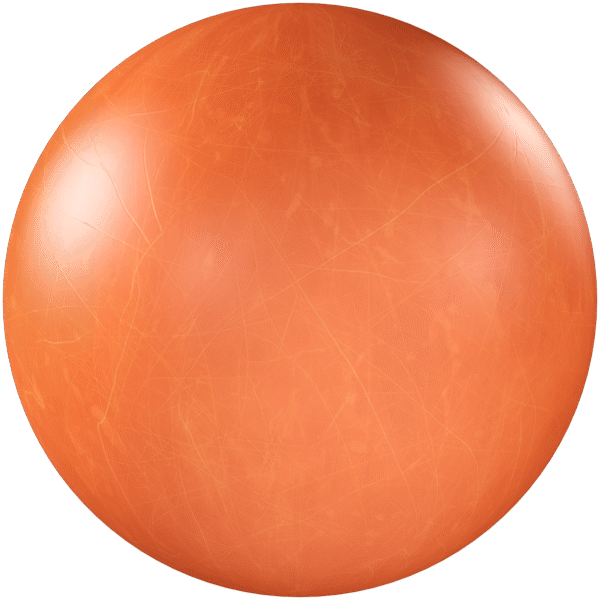 Plastic Scratches Matte Orange 01