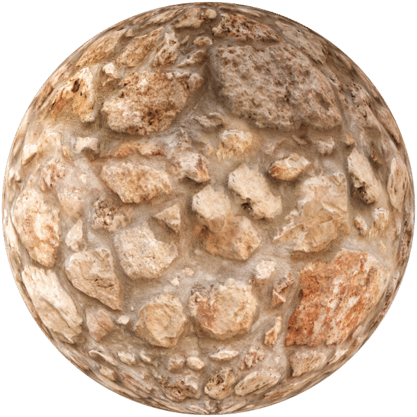 Rocks Medieval Blocks Beige 05