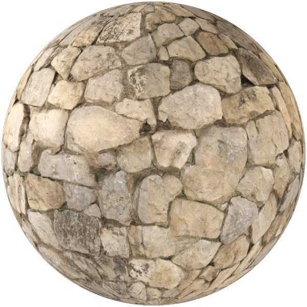 Rocks Sandstone Cladding Beige 02