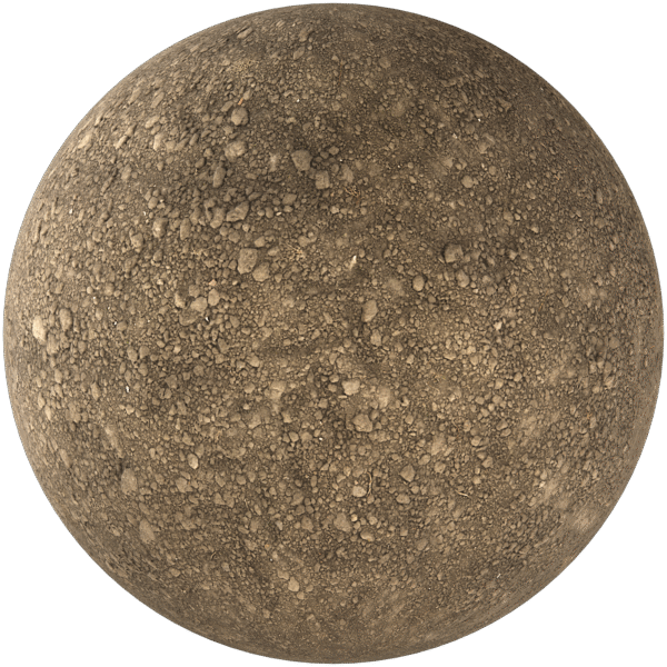 Ground Dry Dirty Brown 02