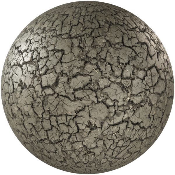 Ground Mud Cracked Dirty 03