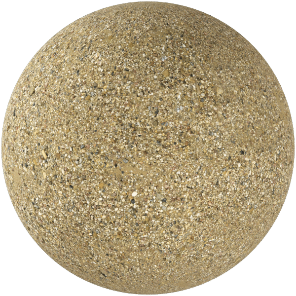 Ground With Pebbles Brown 05