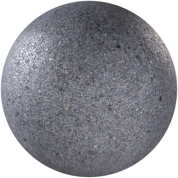 Ground With Pebbles Grey 05