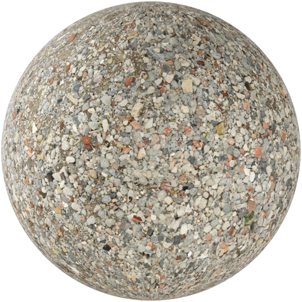 Gravel Pebbles Dirty Grey 03