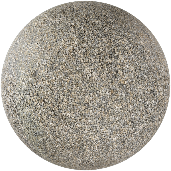 Gravel Pebbles Grey 02