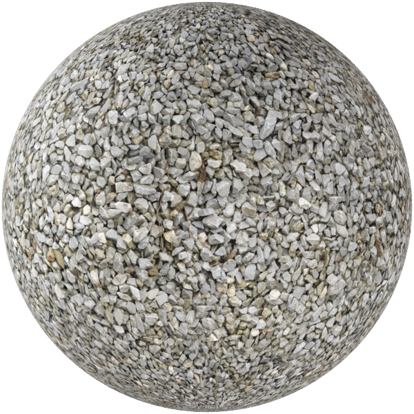 Gravel Pebbles Grey 03