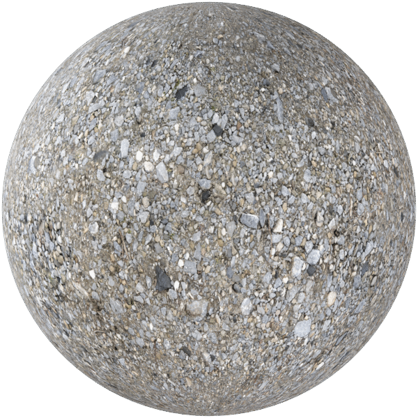 Gravel Pebbles Grey 04