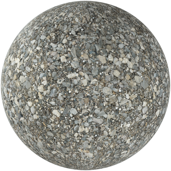 Gravel Pebbles Grey 12