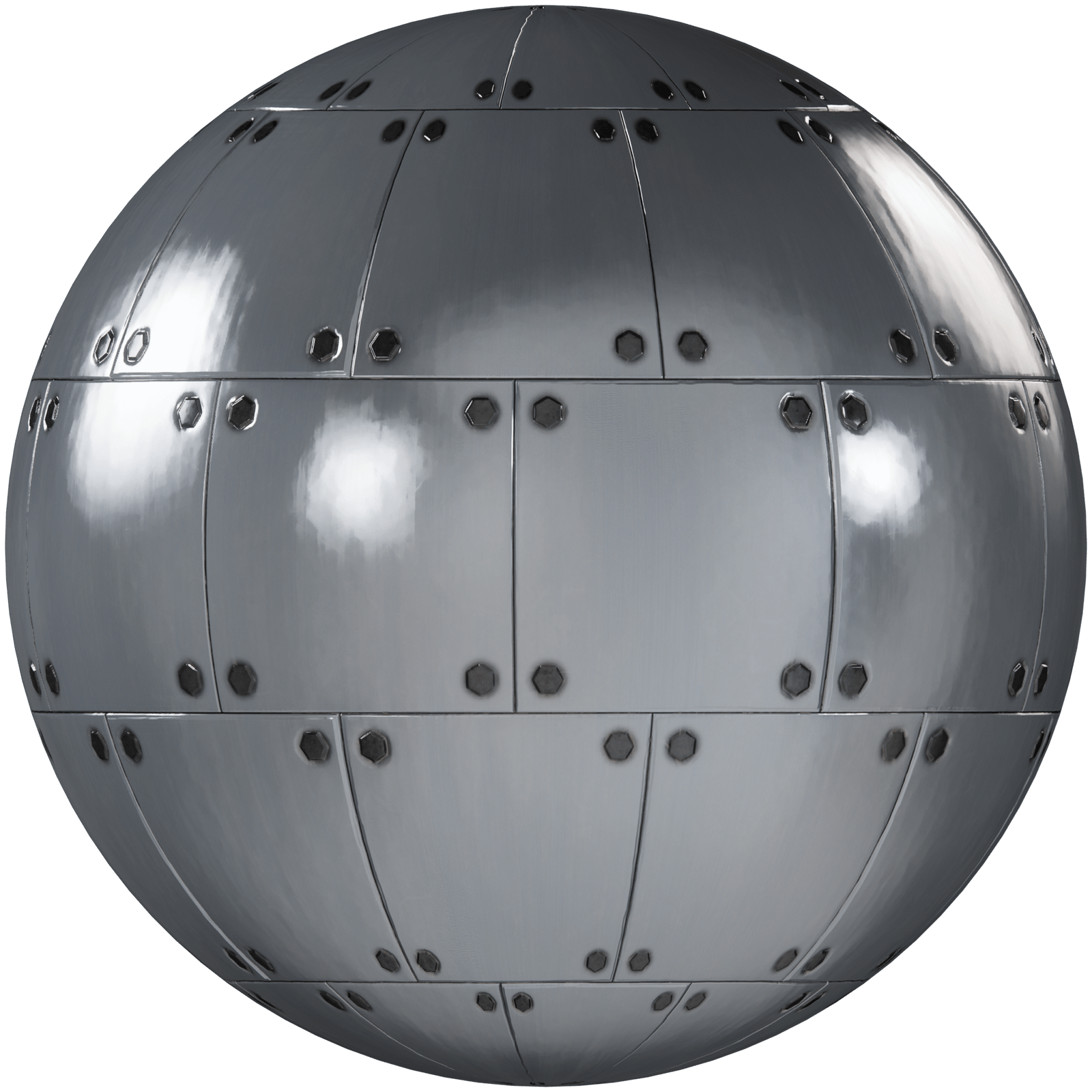 Metal Plates Brushed Scratches Silver 03