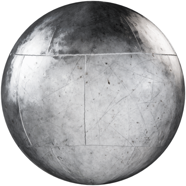 Metal Plates Scratches Silver 01