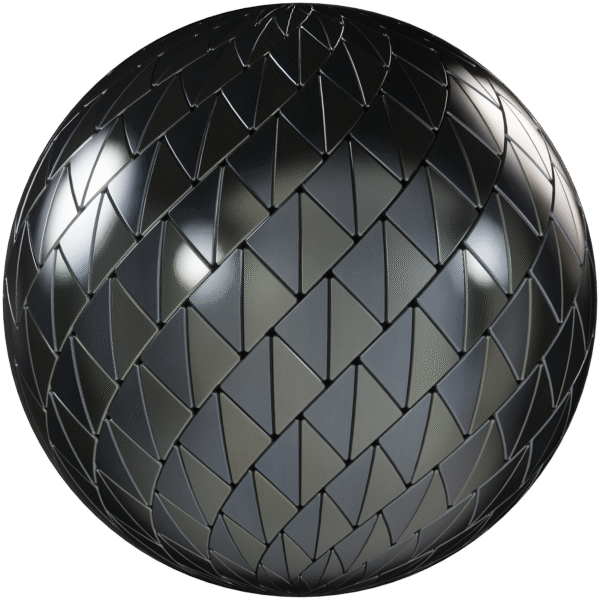 Metal Plates Triangle Silver 01