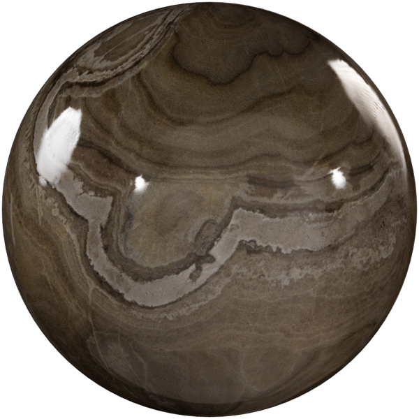 Onyx Polished Stone Brown 03