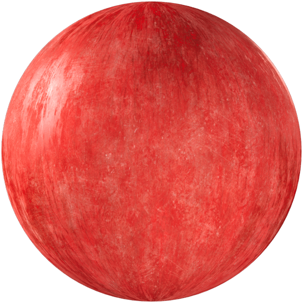 Painted Plaster Wall Red 01