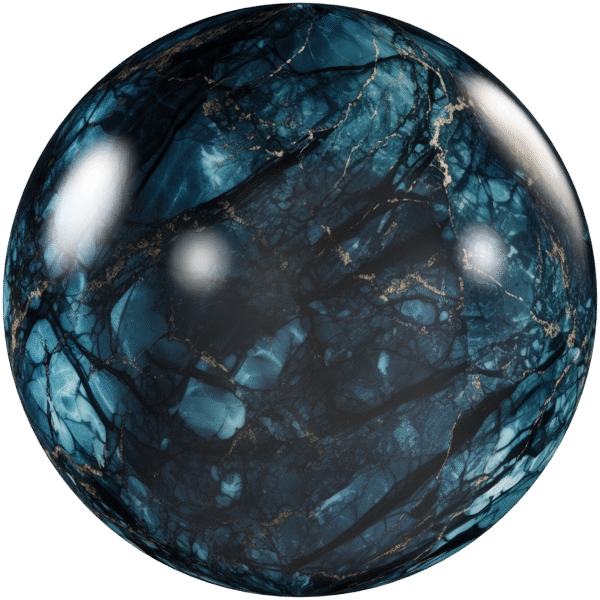 Quartzite Stone Polished Dark Blue 01