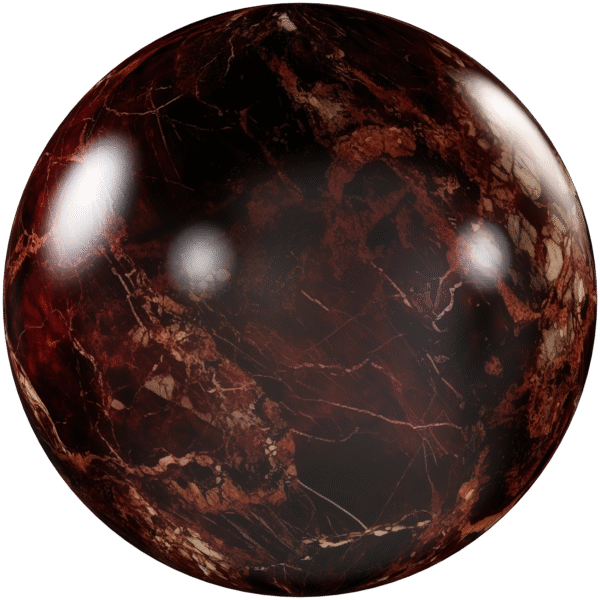 Quartzite Stone Polished Dark Red 01