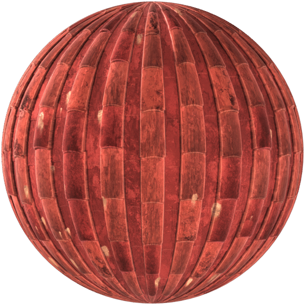 Roof Tiles Swiss Old Orange 01