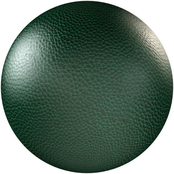 Leather Milled Cowhide Green 02