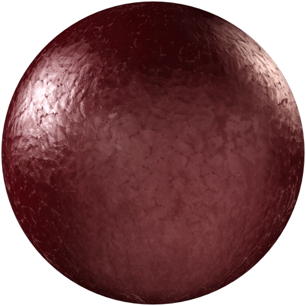 Leather Milled Cowhide Red 05