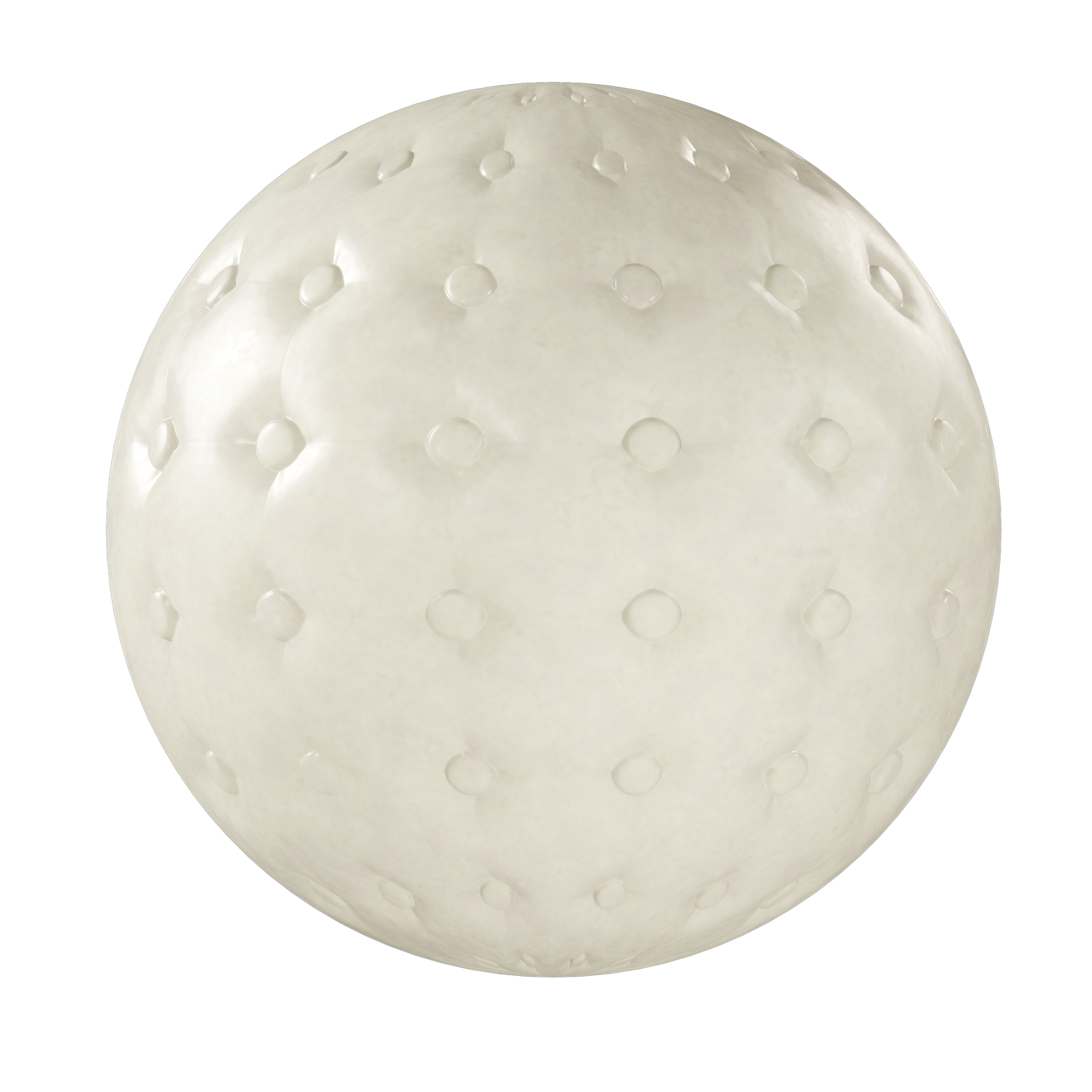 Leather Tufted Chesterfield White 01