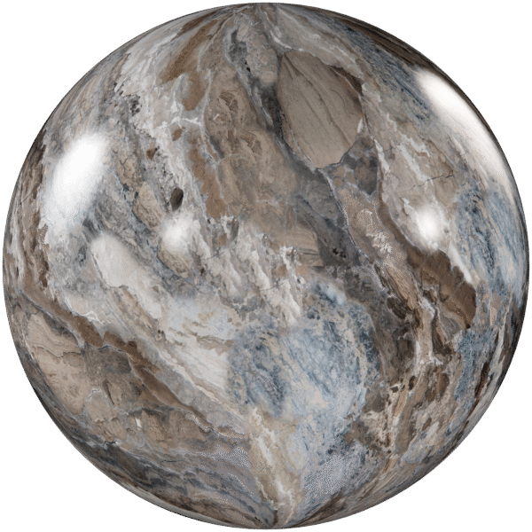 Marble Stone Polished Light Brown 03