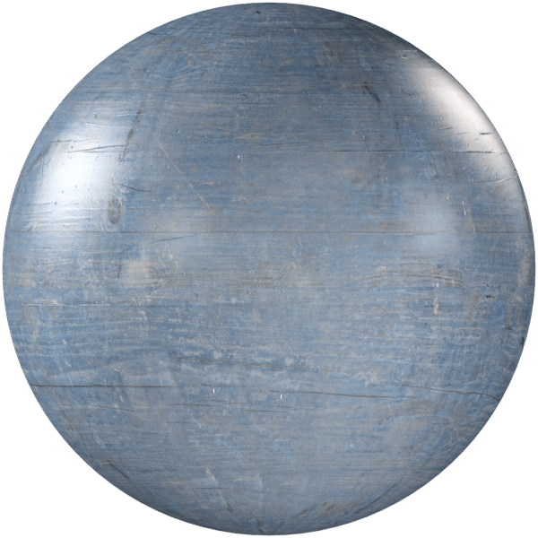 Painted Wood Blue 01