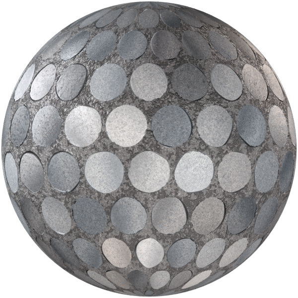 Pavement Circle Grey 01