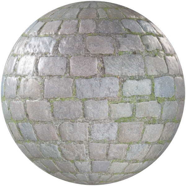 Paving Stones Brick Running Red 06