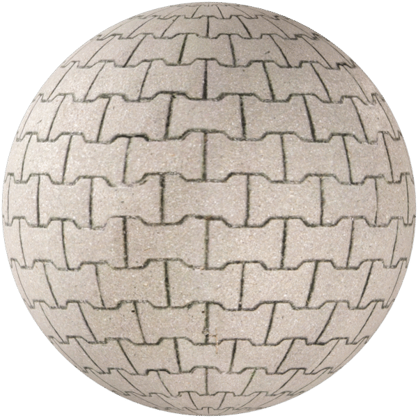 Paving Stones Dumbbell Beige 03