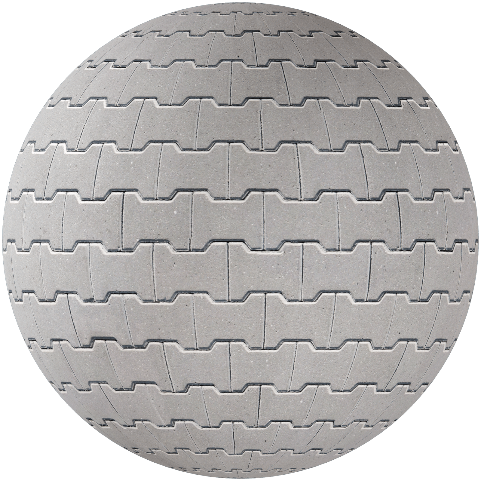 Paving Stones Dumbbell Grey 03