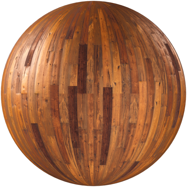 Wood Floor Overlay Glossy Warm Brown 01